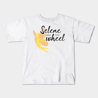 Selene take the Wheel [FFXIV] Kids T-Shirt